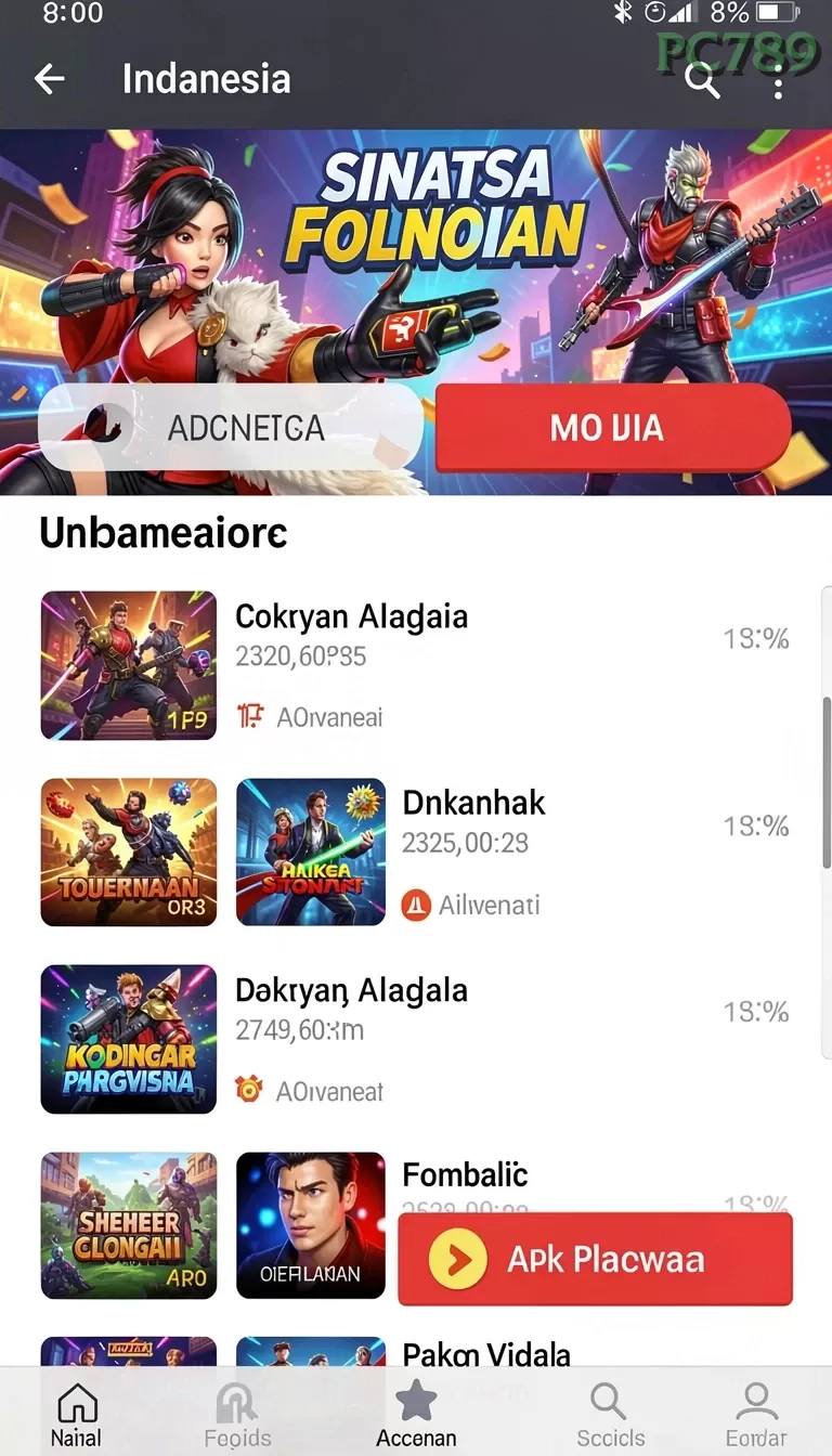 Cuplikan layar BIGWIN777 — halaman utama